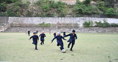  Inter-house Football match at Akal Academy