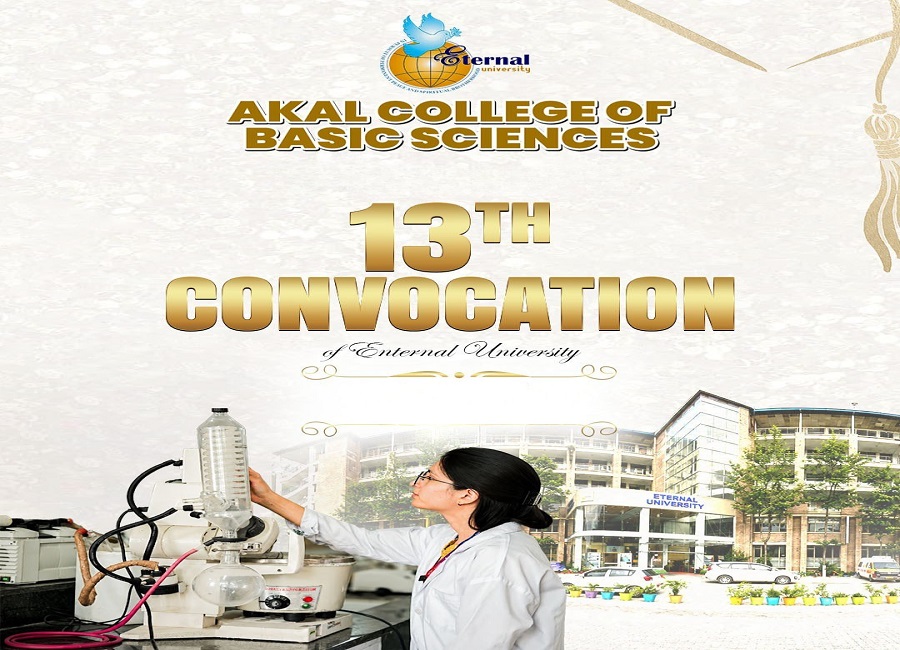 Akal College of Basic Sciences 13th Convocation Ceremony 2026 | Eternal University, Baru Sahib