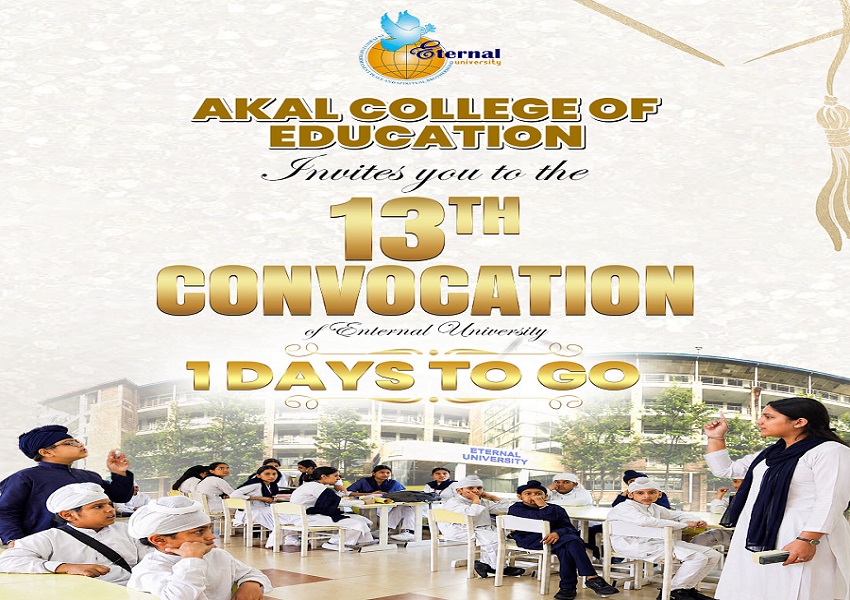 1 Day to Go | 13th Convocation Ceremony 2026 | Eternal University, Baru Sahib