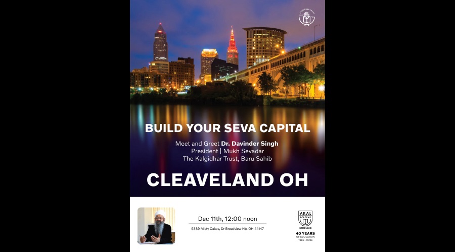 Sangat Darshan & Awareness Campaign – Cleveland, Ohio – USA Sangat Darshan
