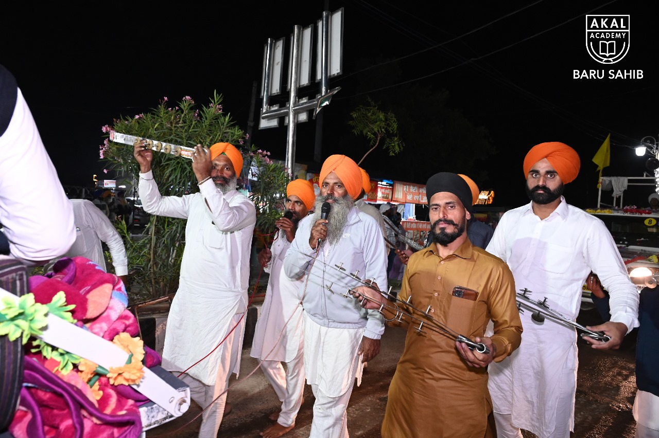 350th Shaheedi Shatabdi of Shri Guru Tegh Bahadur Sahib, Nagar Kirtan from Gurdwara Shri Baru Sahib to Gurdwara Shri Sis Ganj Sahib, Anand pur Sahib Gallery Image