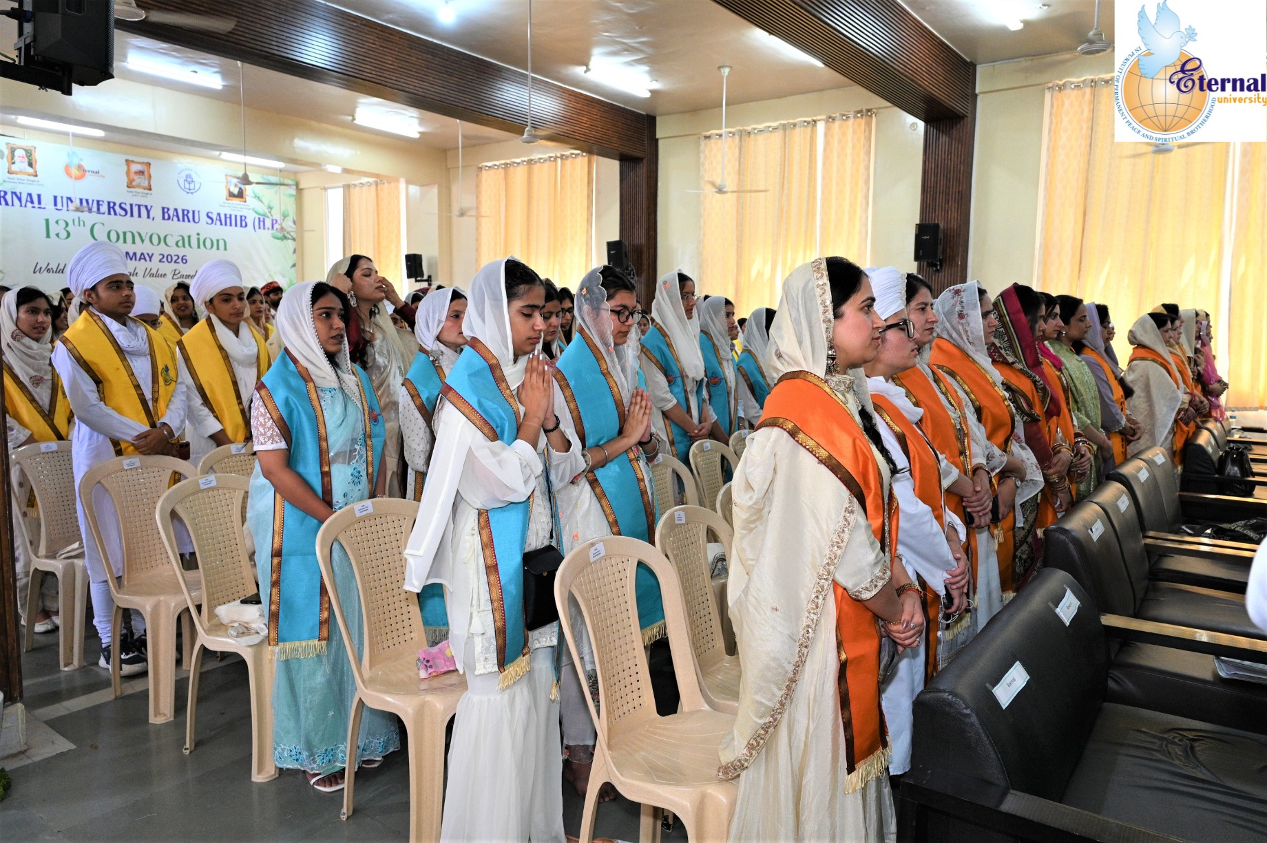 13th Convocation Ceremony 2026 Eternal University, Baru Sahib, organised its 13th Convocation Ceremony Gallery Image