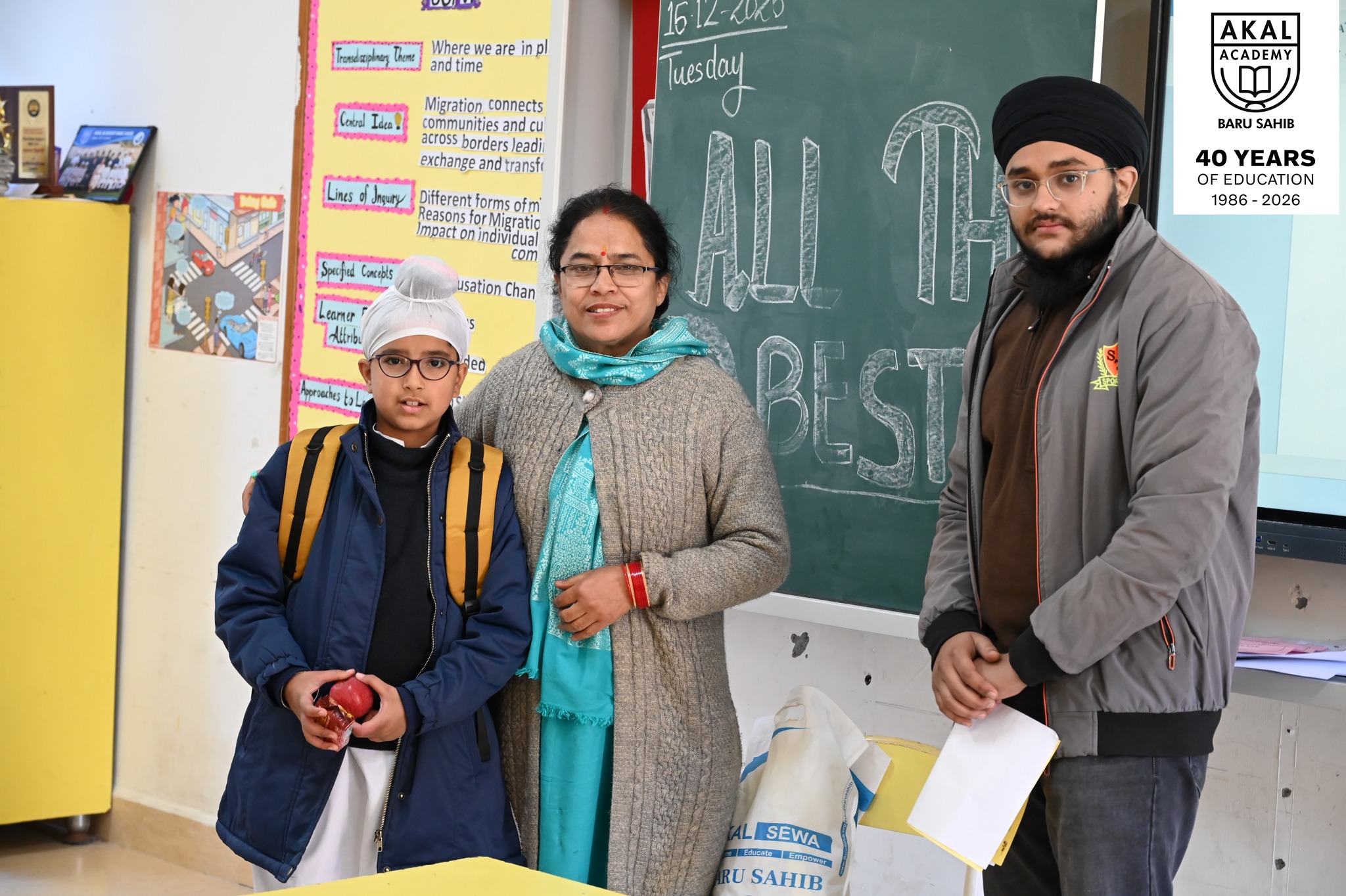 Winter holidays begin with smiles and values! Gallery Image