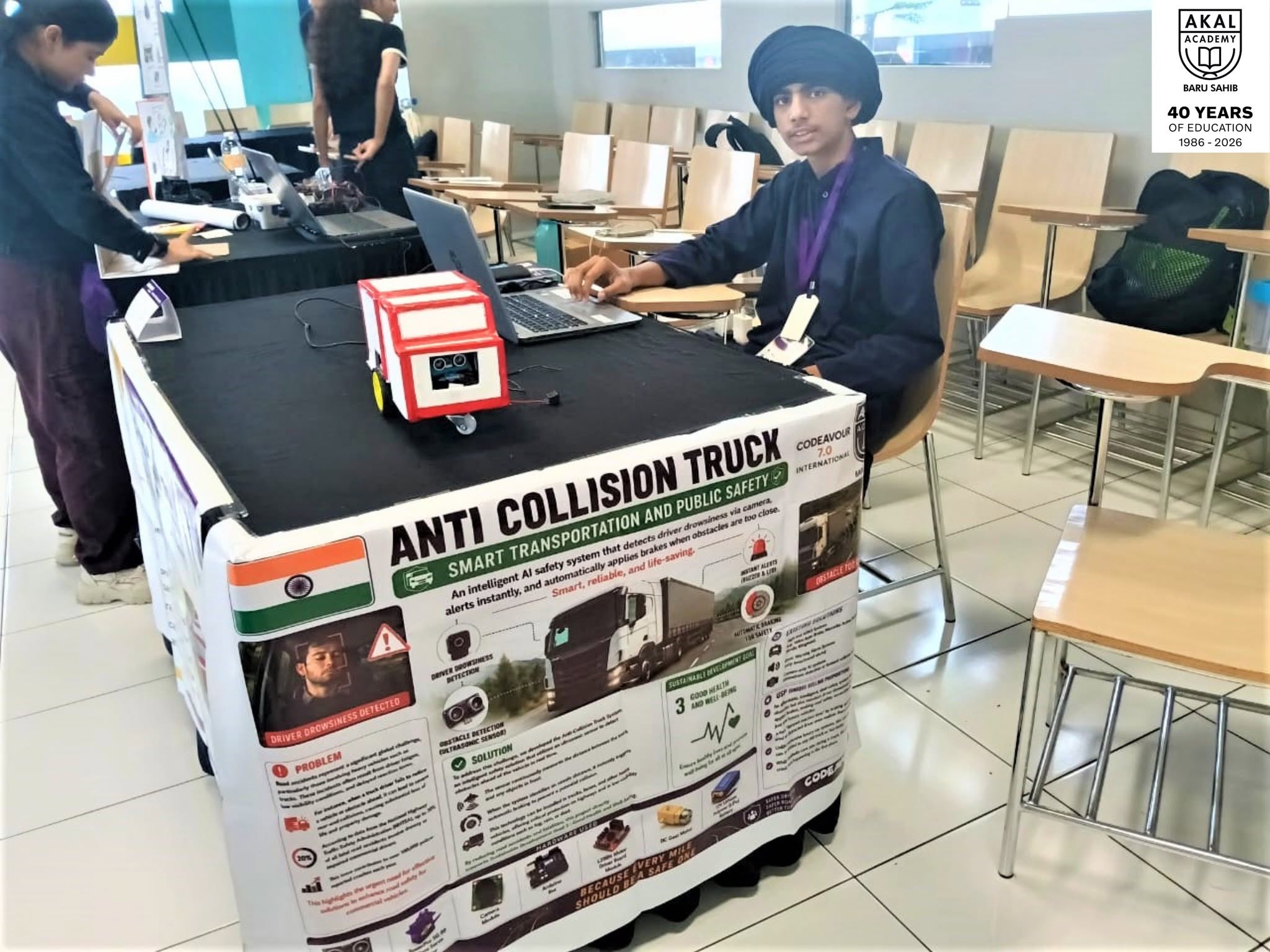Anti Collision Truck ” in Codeavour 7.0 Gallery Image
