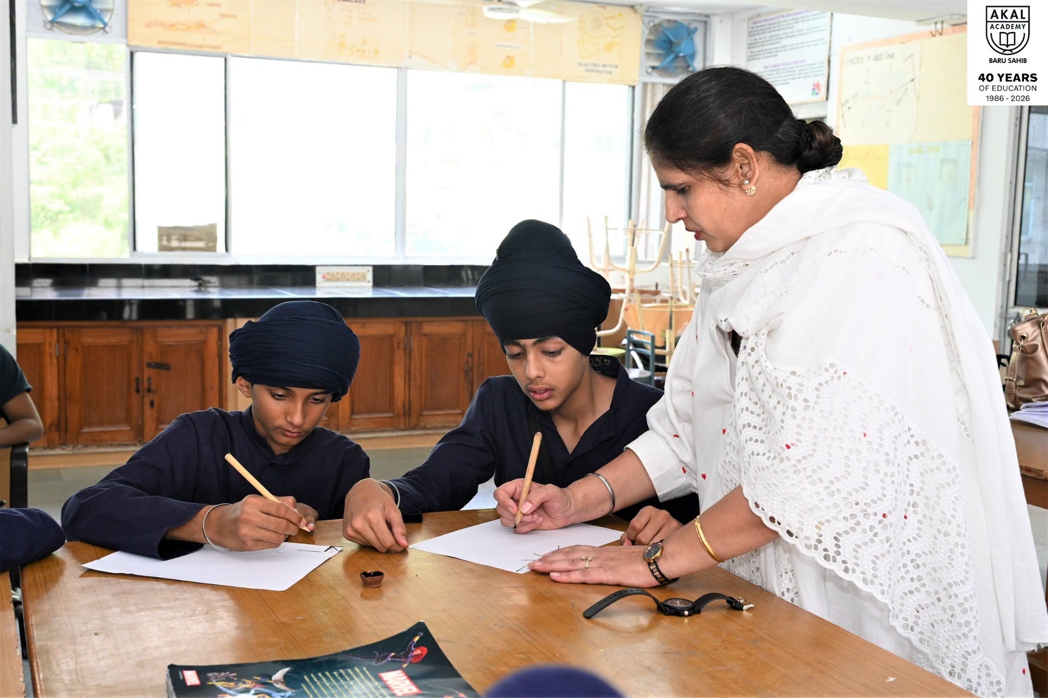 Sunday Recreational Activity | Gurmukhi Calligraphy Workshop Gallery Image