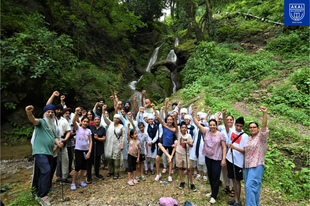 International Campers on a Nature Walk at Baru Sahib Gallery Image