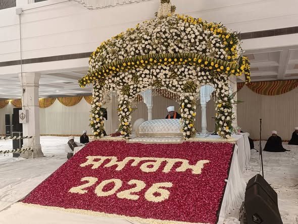 The Divine Journey Has Begun at Gurudwara Rakab Ganj Sahib. Gallery Image