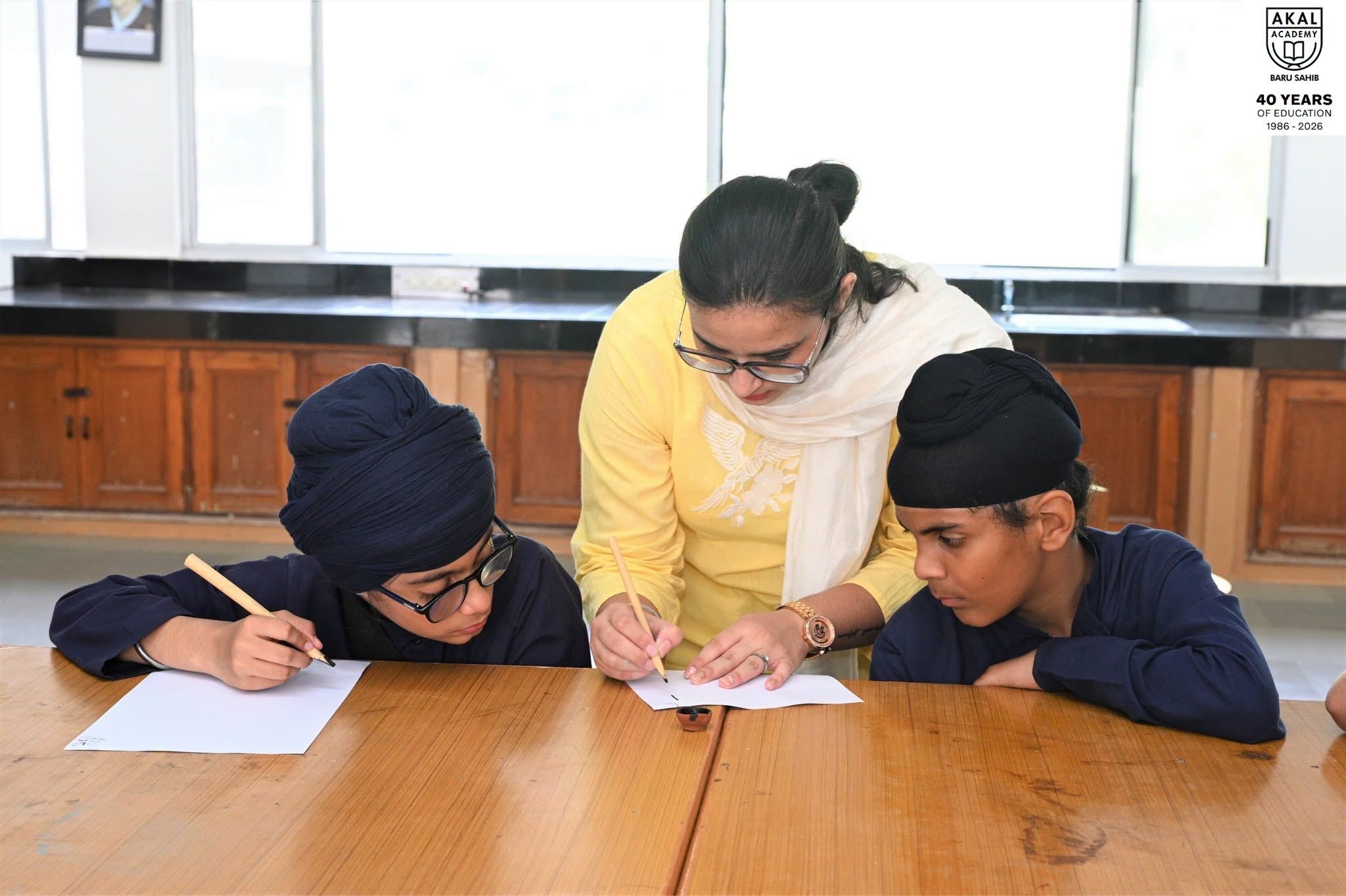 Sunday Recreational Activity | Gurmukhi Calligraphy Workshop Gallery Image