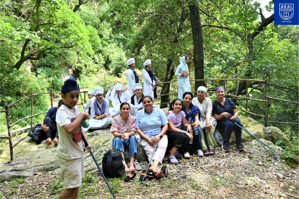 International Campers on a Nature Walk at Baru Sahib Gallery Image