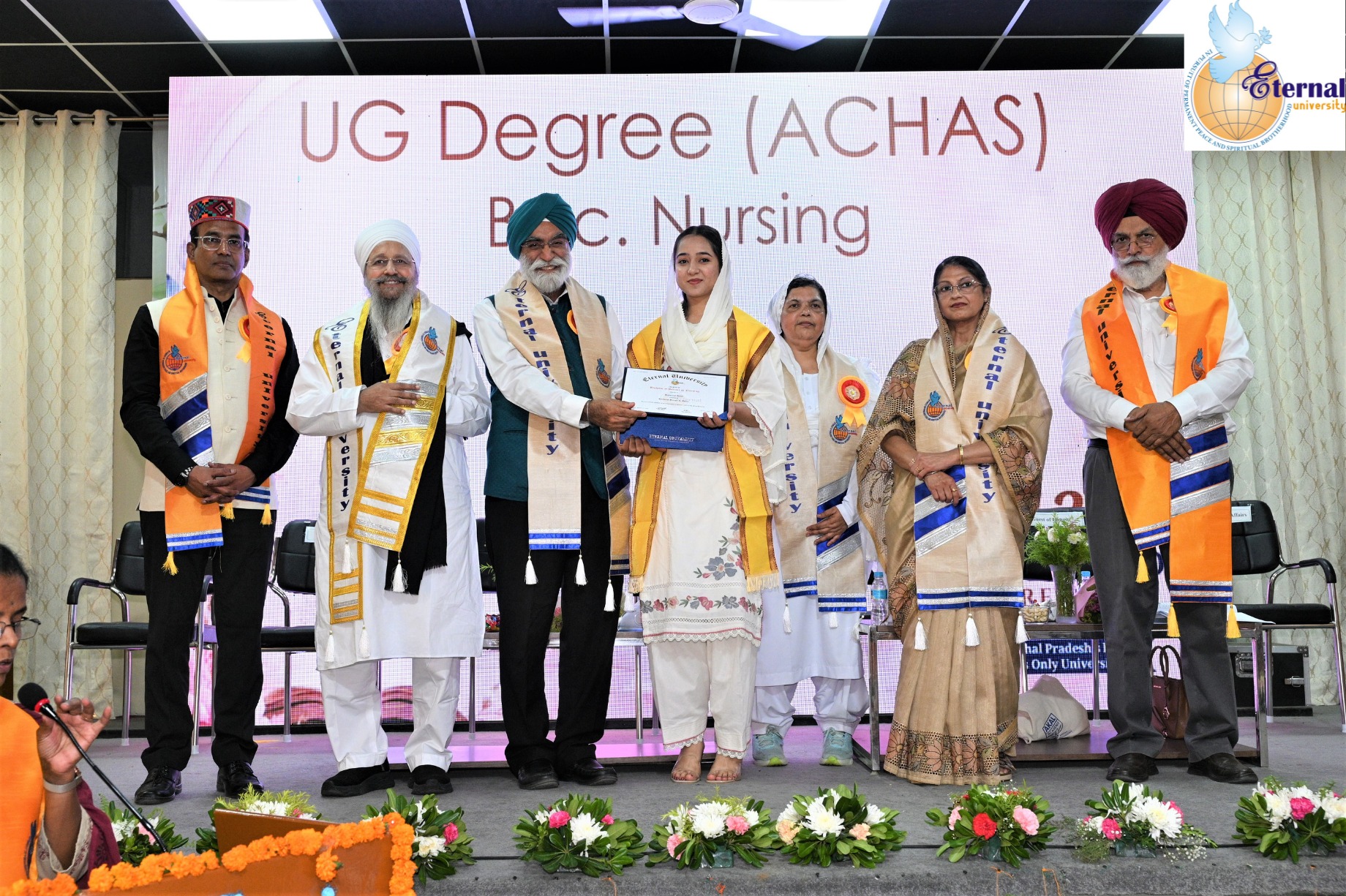 13th Convocation Ceremony 2026 Eternal University, Baru Sahib, organised its 13th Convocation Ceremony Gallery Image