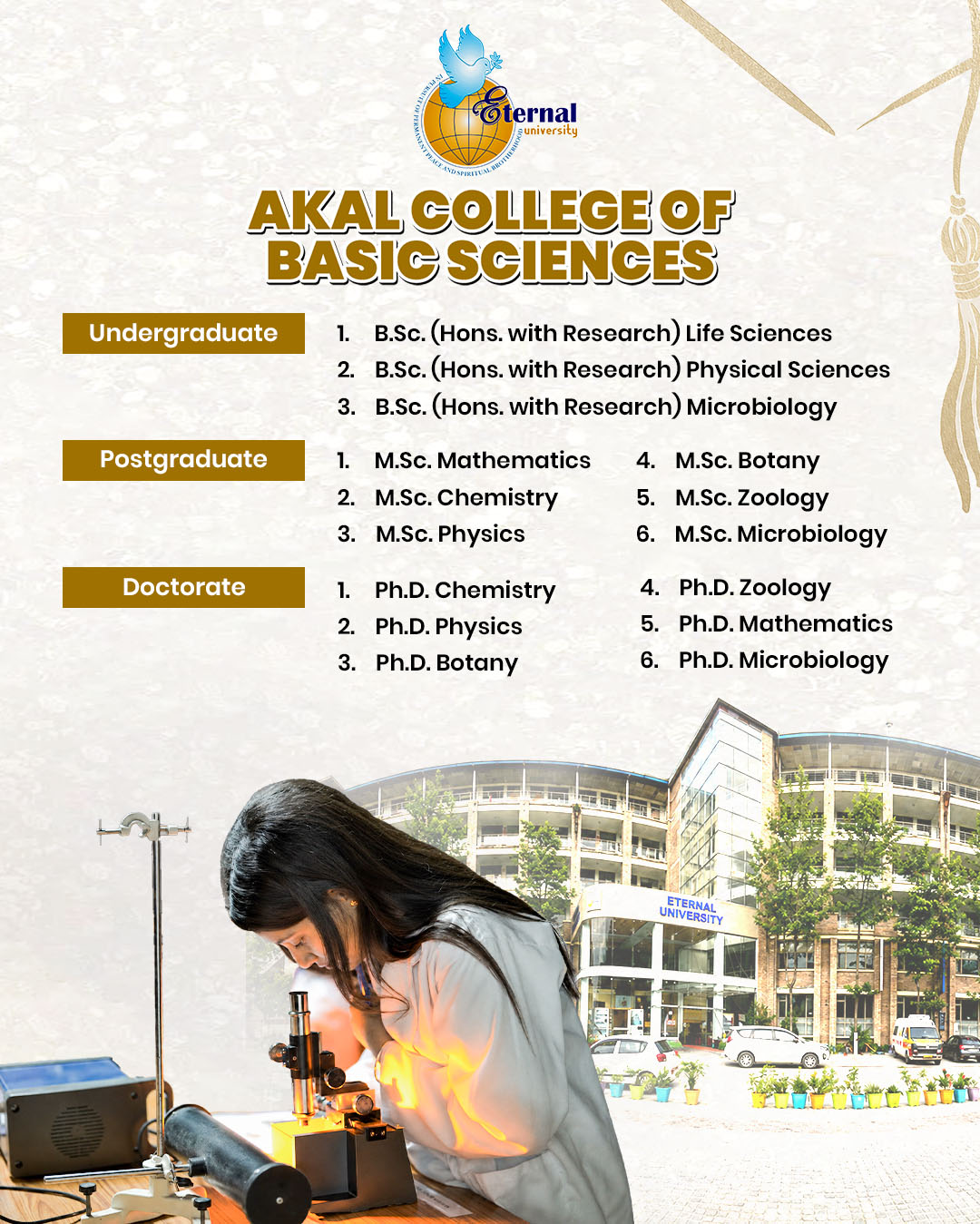 Akal College of Basic Sciences 13th Convocation Ceremony 2026 | Eternal University, Baru Sahib Gallery Image