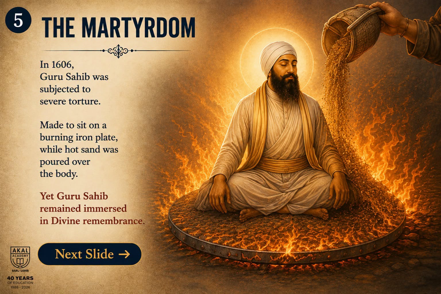 Shaheedi Purab of Sri Guru Arjan Dev Ji Maharaj Gallery Image