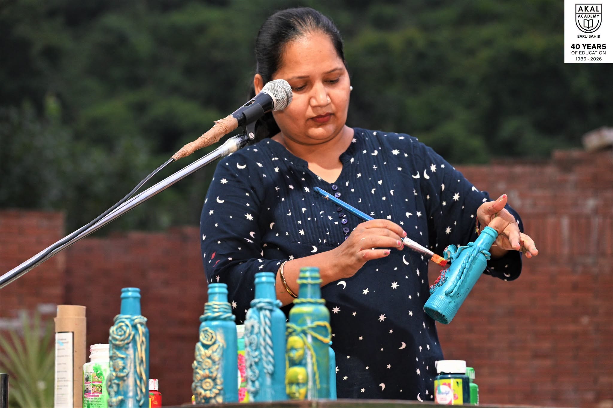 Live Art Session | Fabric & Pottery Painting Gallery Image