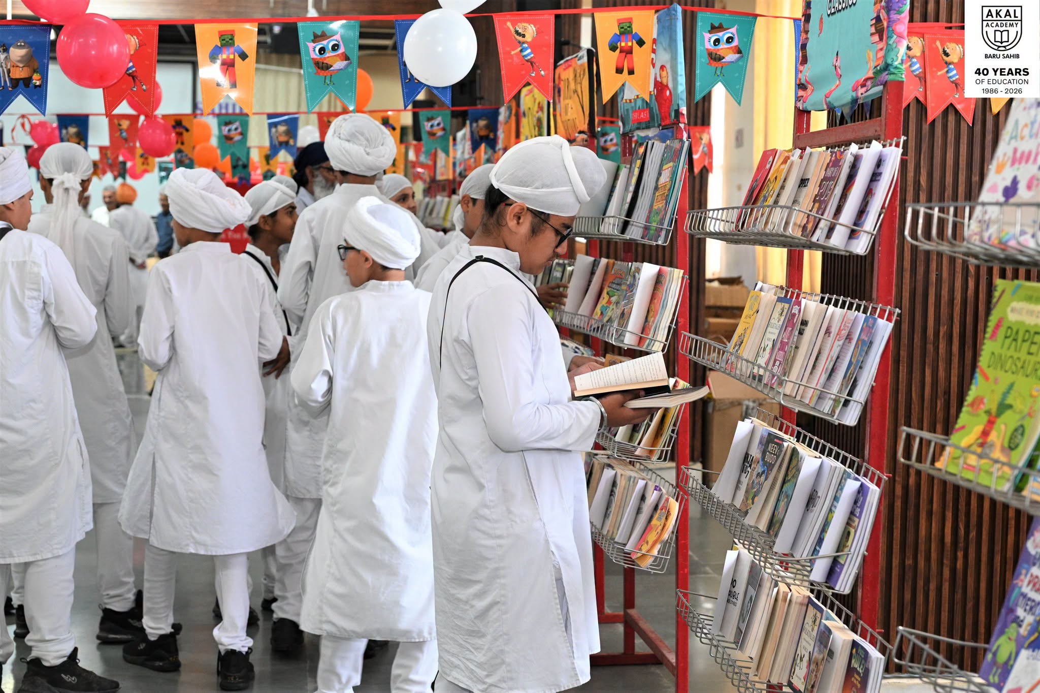 Every book is a new adventure waiting to begin. Gallery Image