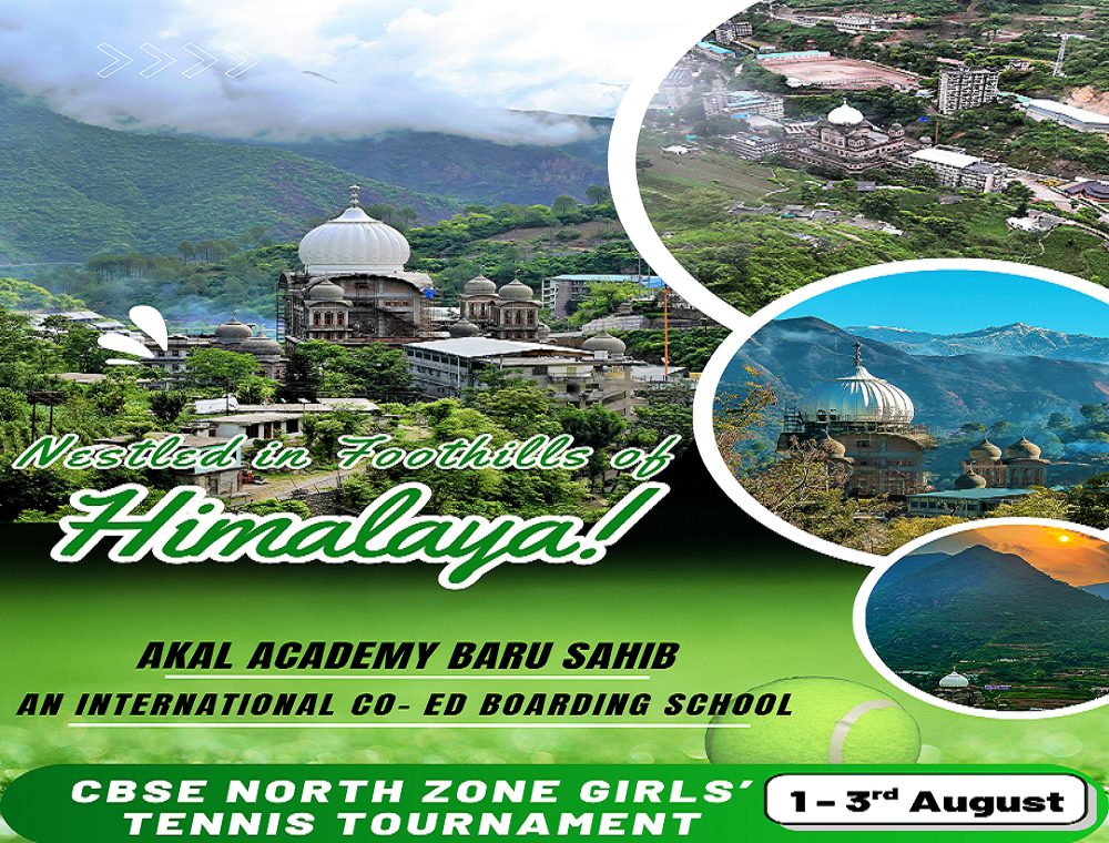 Akal Academy Baru Sahib, nestled in the Himalayan Foothills - Girls' Tennis Tournament Gallery Image