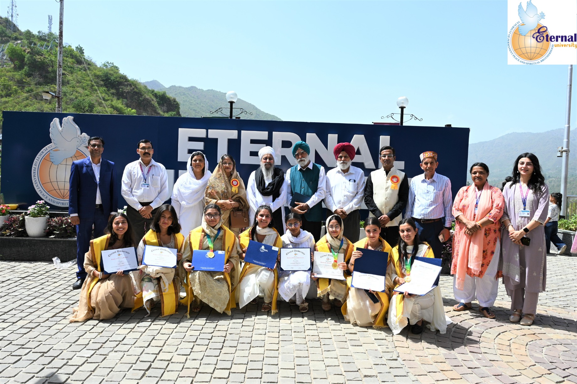 13th Convocation Ceremony 2026 Eternal University, Baru Sahib, organised its 13th Convocation Ceremony Gallery Image