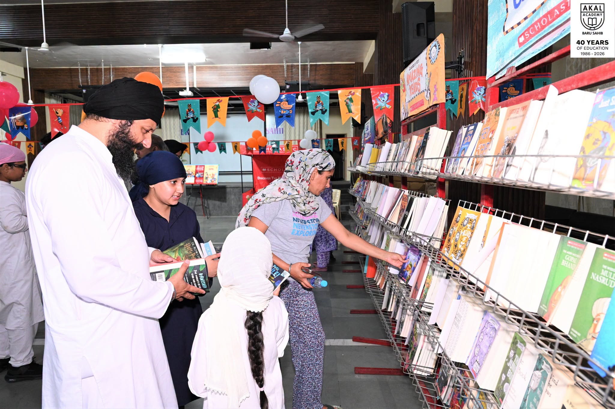 Every book is a new adventure waiting to begin. Gallery Image