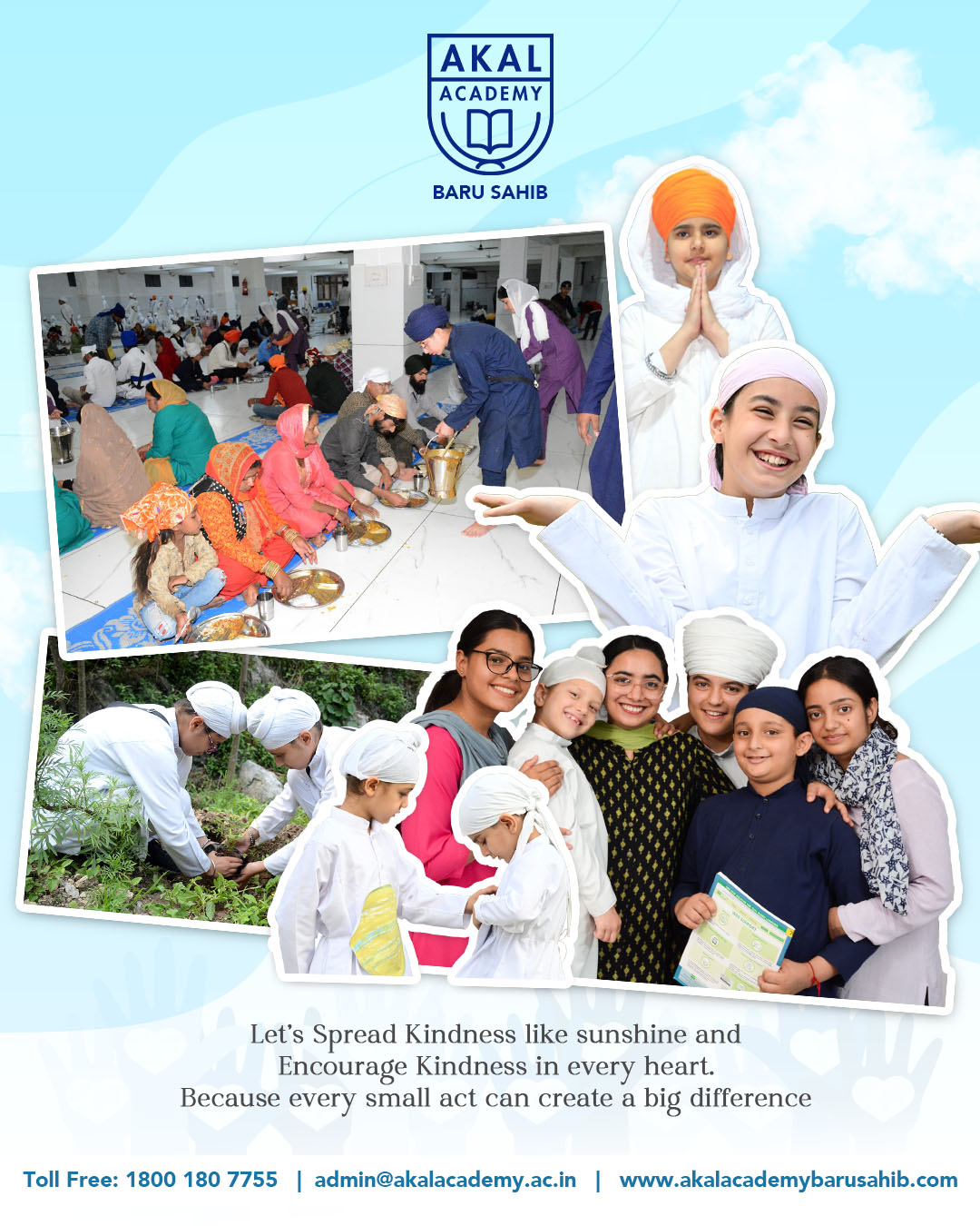 A kind word. A gentle act. A grateful heart Gallery Image