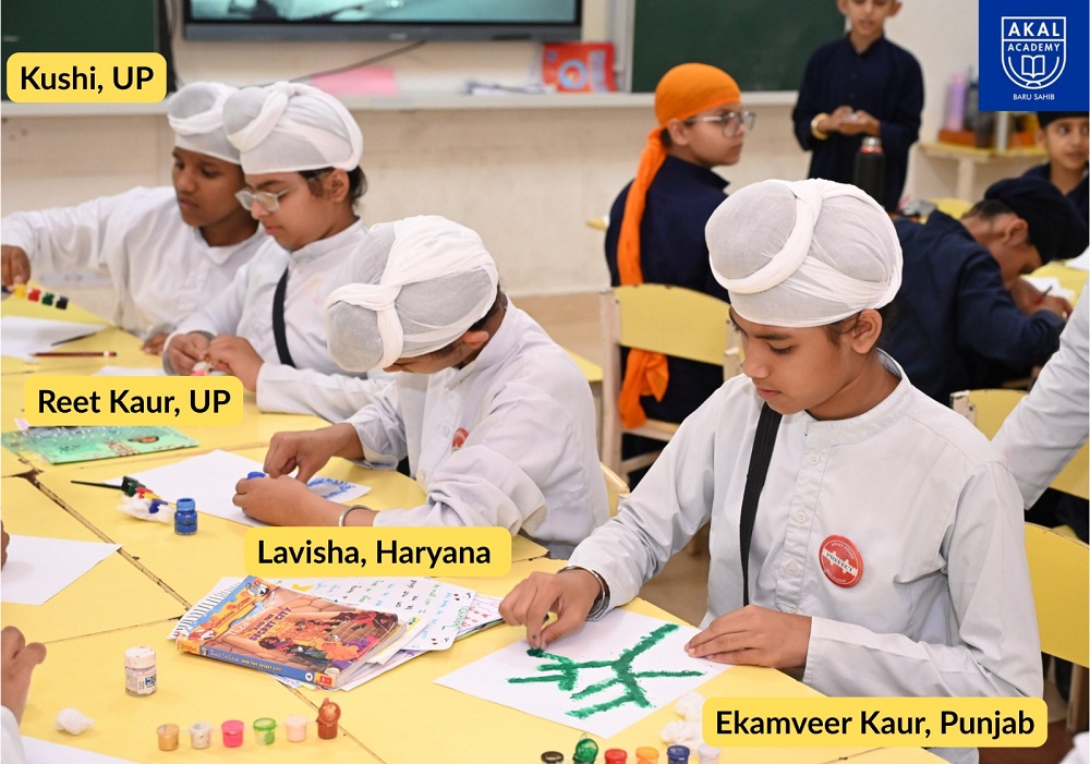 Vegetable & Cotton Painting Competition. Gallery Image